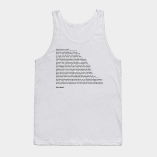 Tom Hanks Quotes Tank Top